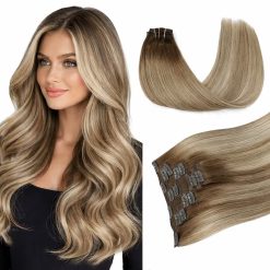22" Balayage Clip-In Hair Extensions