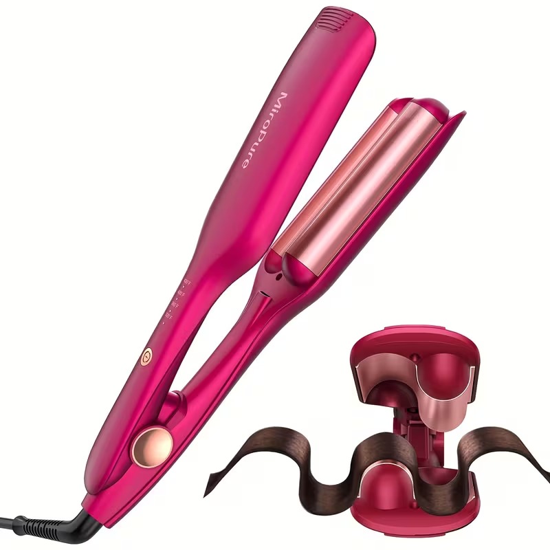 Double Barrel Hair Crimper Waver